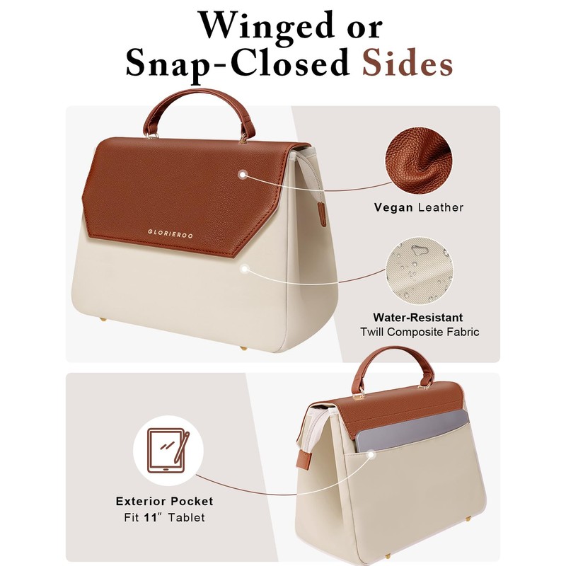 Luxury Lunch Box Women - Adult Vegan Leather Lunch Bag