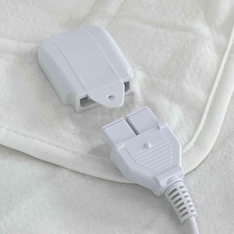 Oypla Machine Washable Single Electric Blanket Heated Underblanket with 3