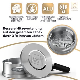 M. Rosenfeld HMD Hookartis Smokebox, Silver, large