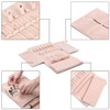Becko Jewellery Organizer Roll Travel Jewel Bag case for Multiple