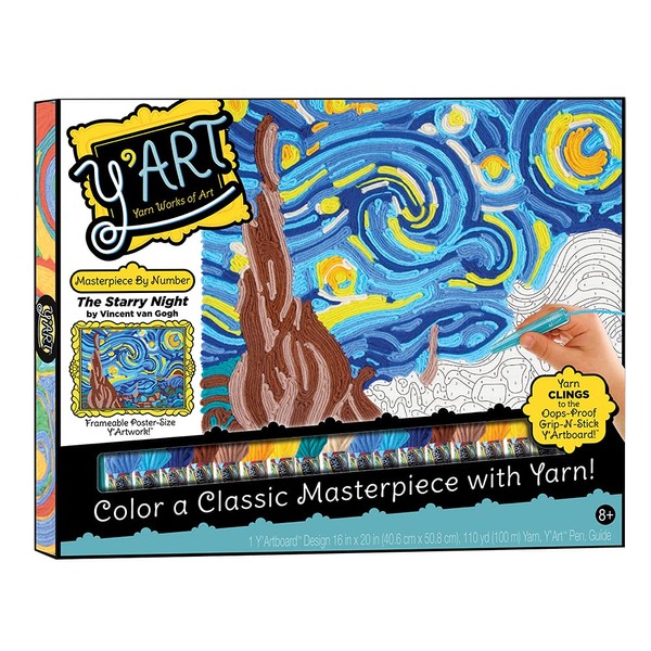 Y'Art Masterpiece - The Starry Night — Yarn Works of