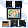 JAMAT HOME Picture Frame for Children's Drawings, A4 Frame Hinged