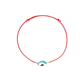 NAZ COLLECTION - Evil Eye Charm Bracelet - String Evil Eye Jewelry – Modern Evil Eye - Friendship Bracelet - Mexican Bracelet Mal De Ojo Turco - Protection Bracelet - Luck Amulet for Women, Men,