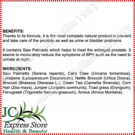 Dina BUENAPROST INFLAMED PROSTATE URINARY INFECTIONS BAD URINE 90 TABLETS NATURAL