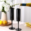 Domensi 30 Pcs Champagne Flutes Bulk Acrylic Goblet 6 oz