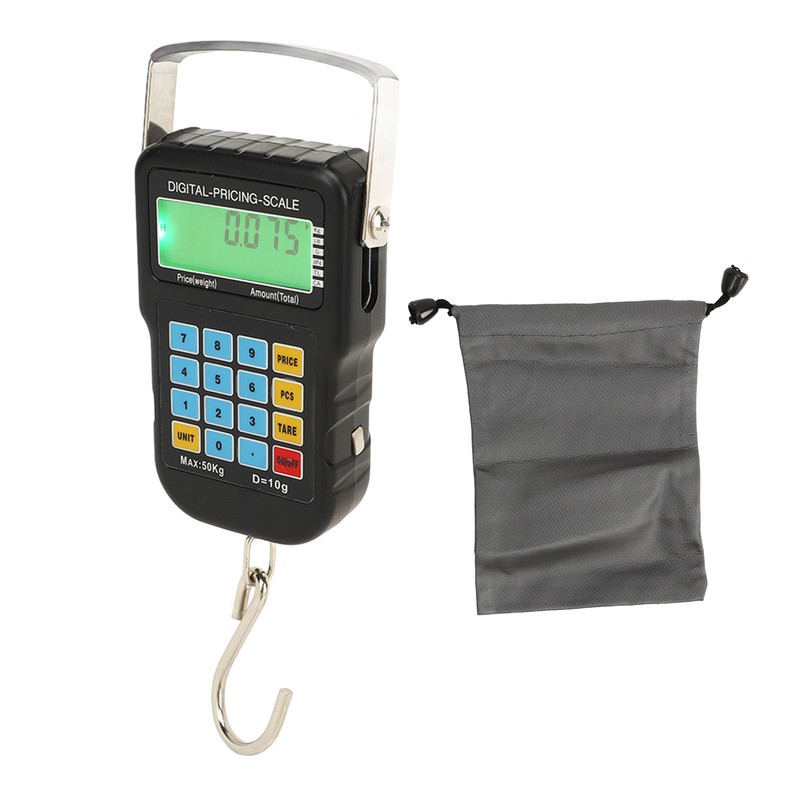 Digital Luggage Scale with Large Hook ABS 110lb High Accuracy
