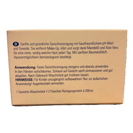 Dresdner Essenz Solid Face Cleanser Silky Cotton 2 x 65 g Pack of 2