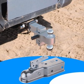 Hitch Coupler | Trailer Ball Cover Coupler Connector - 2-Inch/3-Inch Ball, Coupling Connector for Caravan Motorboat Car Boat Truck Speedboat, for Various Towing Needs