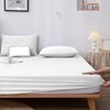 NAFAY LIVING Fitted sheet-Plain Dyed Ultra Soft Microfiber Bedding Sheet