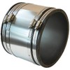 Fernco 1056-33RC Shielded PVC Pipe Coupling for Cast Iron, Plastic