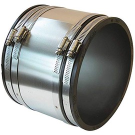 Fernco 1056-33RC Shielded PVC Pipe Coupling for Cast Iron, Plastic or Steel to Cast Iron, Plastic or Steel Plumbing Connections