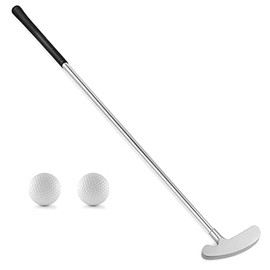 Golf Putters, Two Way Golf Accessories for Men Women Adults Right/Left Handed, Mini Club Golf Set for Children, Teenagers with 2 Golf Balls Enhance Your Putting Game