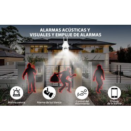 Cmara de Seguridad Hd 1080P,Cmara de Seguridad Wifi Exter                                                                                             