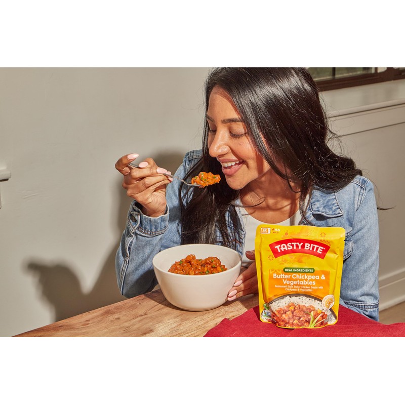 Tasty Bite Butter Chickpea & Vegetables, 10 Ounce, Pack of
