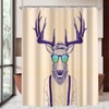 Lerores Shower Curtain 180 x 200 cm