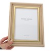 iplusmile Wooden Photo Frame Desk Standing Photo Display Holder Natural