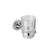 Croydex QM461841 Glue-Fix Worcester Tumbler and Holder, Easy Fit No
