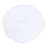 35.4in Christmas Tree Skirt White Fine Workmanship Soft Thick Fluffy
