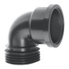 Plumbing Drain Adaptor 4" PVC Soil Clay CAST Iron Black