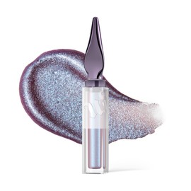 Urban Decay 24/7 Glaze-On Liquid Eyeshadow (Frost Boss - Blue Lavender Duo Chrome Shimmer), Crease-resistant, Glitter Eye Makeup with Built-in Brush, Smooth Application - 0.1 fl oz