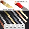 HARFINGTON 19.7ft x 1.97" Wall Trim Peel and Stick Molding