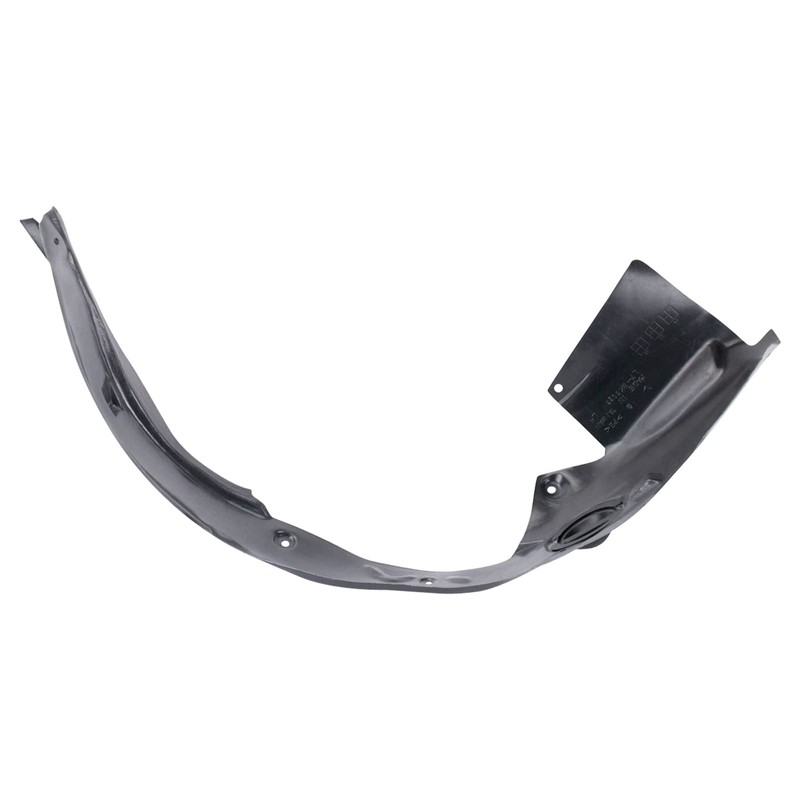 TRQ TRQ Front Left Inner Fender Liner Black Drivers Side