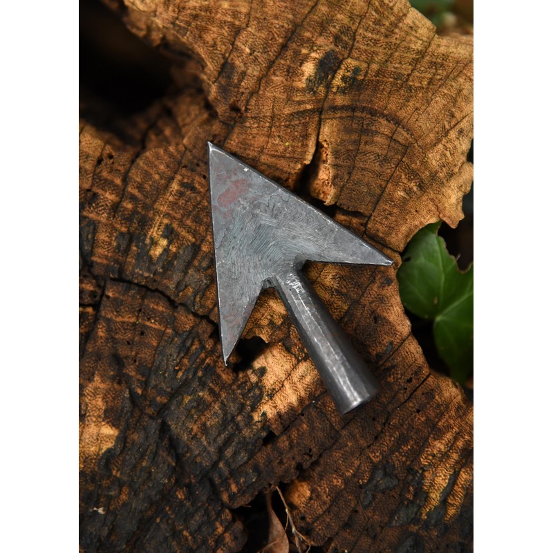 Battle-Merchant Hunting Bodkin, Hand Forged Arrowhead F