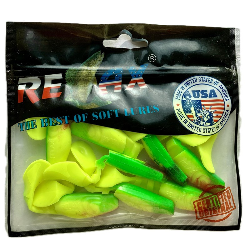 Relax Kopyto 3L Classic 3 Inch Rubber Fish 8 cm