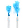 Feather Duster Rotatable Telescoping Dust Cleaner Electric Dust Cleaning Tool