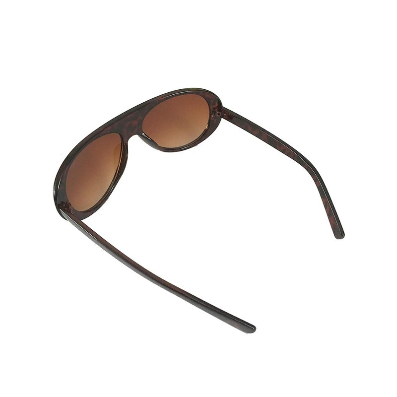 Bruce Dragon Style Sunglasses Tortoise Frame/Brown Gradient Len