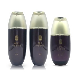 Sooryehan Hyo Deer Antler Collagen Sap + Emulsion + 3 Types of Activated Essence / 수려한 효 녹용콜라겐 수액+유액+활성진액 3종