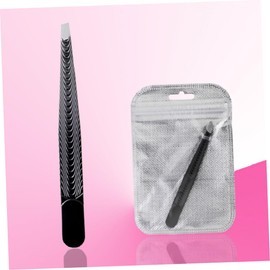 Baluue 5pcs Stainless Steel Eyebrow Tweezers Men and Women Portable Makeup Eyebrow Clips for Home and Travel Ergonomic Design for Easy Use and Precision Grooming