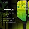 SLK Latitude 2.0 Pickleball Paddle | G4 Graphite Pickleball Paddle