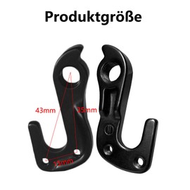 Wjelet Derailleur Hanger Cube for Aim SL # 10148, Bicycle Rear Hook, Rear Derailleur Hanger, Aluminium Alloy Bike Rear Derailleur Hanger