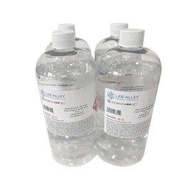 Ethanol 190 Proof (95%) Alcohol, USP/FCC Food Grade, Kosher-1 GAL (Sold as 4x1 Quart)