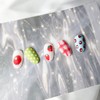 Nails filled with tomatoes (matte) - round / 토마토 가득