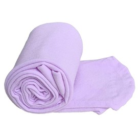 CHUNG Girls Light Weight Stretchy Footed Lights Students Ballet 1or3 pieces, Light Purple, 5-8Y