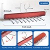 KEOAMG Tie Rack Hanger for Closet, Wooden Tie Hangers for