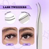 Eyelash Extensions Set, 12-16 mm, 60D + 80D D-Curl, Individual