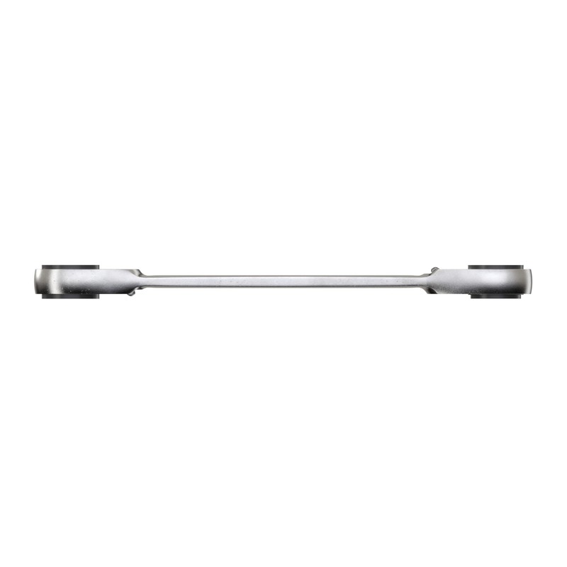 WIESEMANN 1893 Reversible 4-in-1 Double Ring Ratchet Spanner with 10,