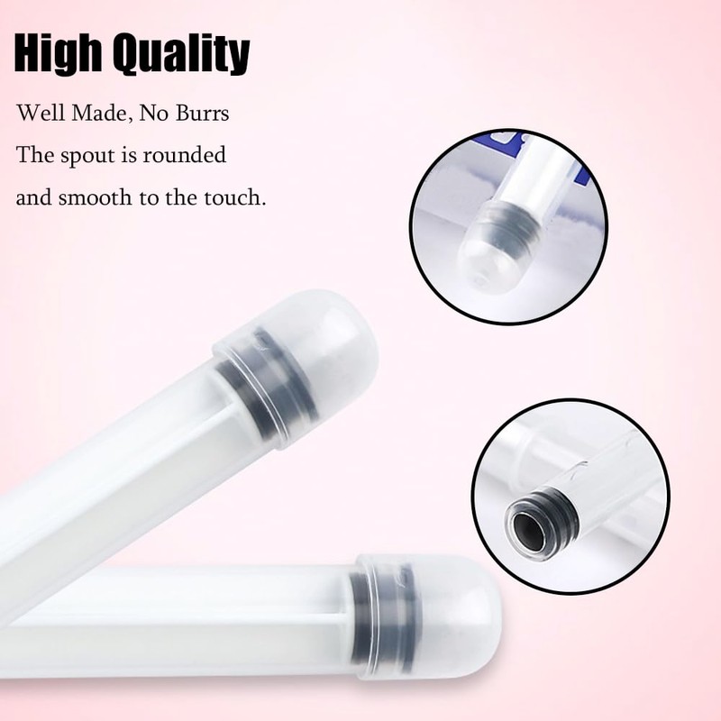 10 PCS Vaginal Applicators Disposable Suppository Applicator Individually Packing Lube