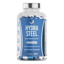 Steelfit Diurético Steelfit Hydra Steel 80 Cápsulas Perdida De Agua