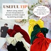 Loqpol 3 PCS Large Velvet Hair Bows, Oversized Long Tail