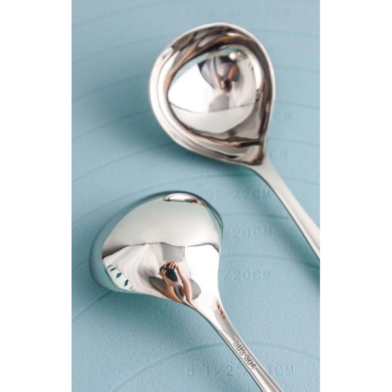 304 Small Ladle Soup Spoon Stainless Steel Soup Spoon 20