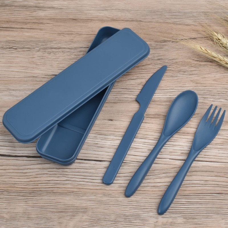 Picnic Cutlery, Reusable Plastic Cutlery, Table Cutlery, Lunch Box, for