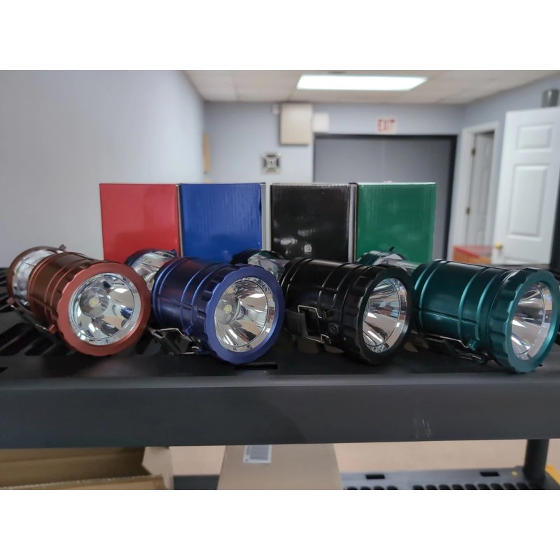 cob 4 Pack Camping LED Bright Lantern Light Lamp Portable