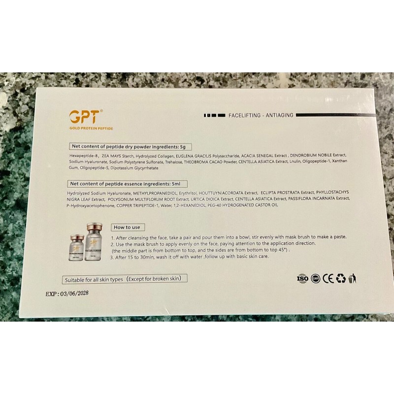 BTX Face Lifting Firming Enzyme Peel Mask V Shaped Lifting