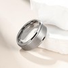 King Will 9mm Classic Wedding Ring For Men Brushed Matte
