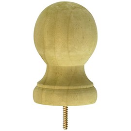 Post Top Large Ball Pine