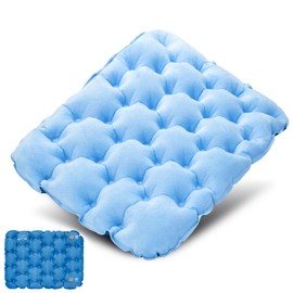 ONTYZZ Seat Cushion, Inflatable Stadium Seat Cushion, Outdoor Waterproof Seat Cushion, Foldable Seat Cushion, Aeroplane Inflatable Cushion for On the Go Boats Concert Camping